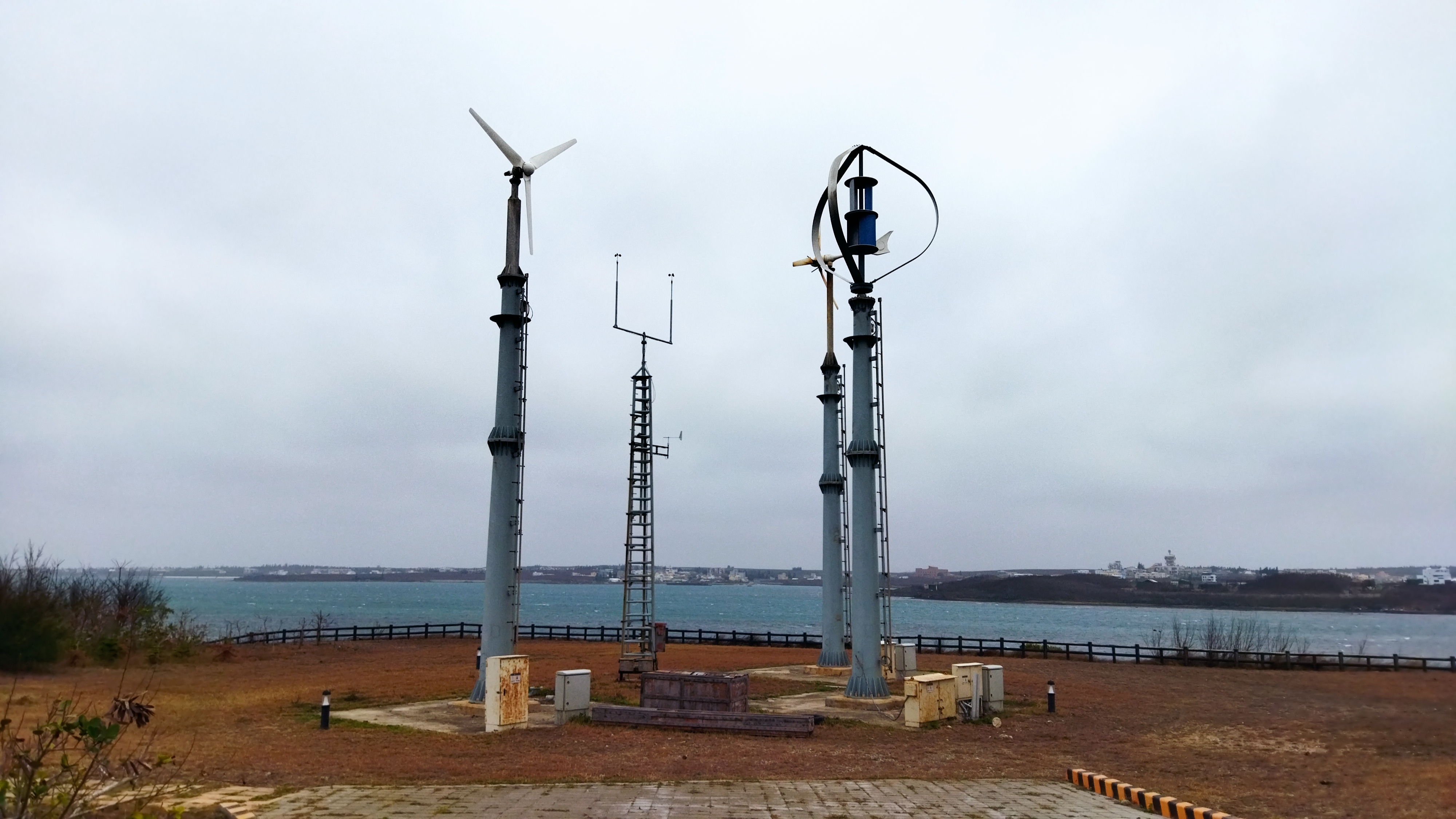 大型風力發電機測試場